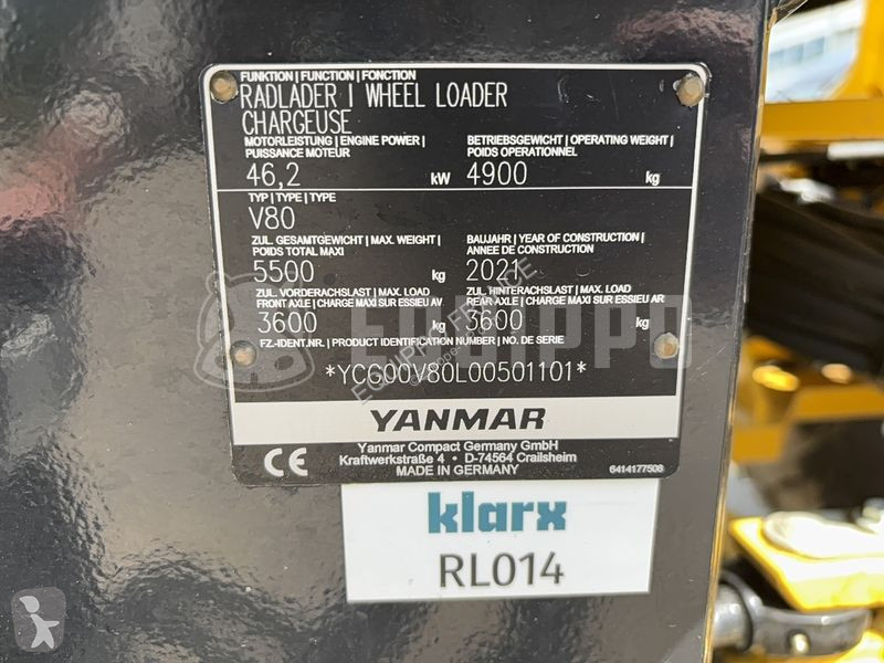 Shovel Yanmar V80