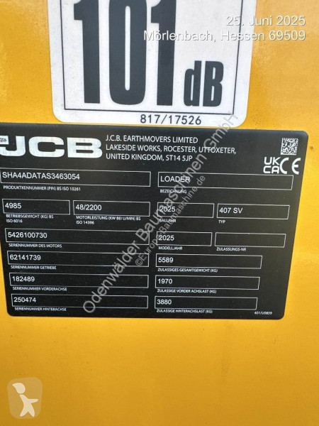 Shovel JCB 407