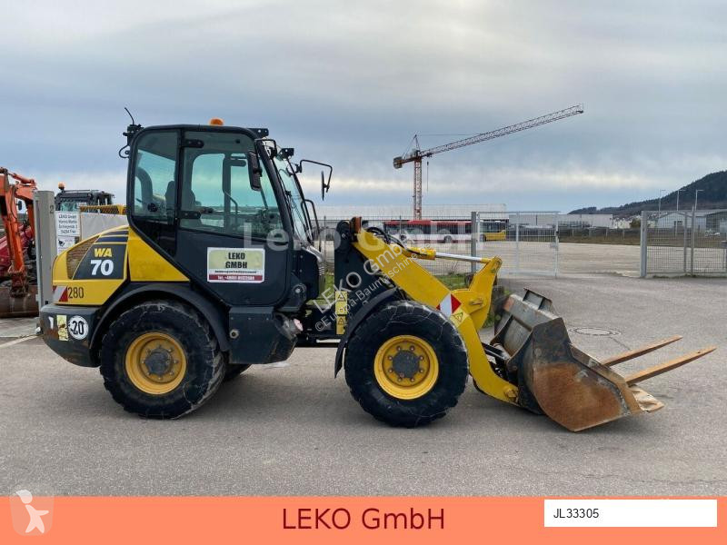 Shovel Komatsu WA70-6 Schnellwechsler