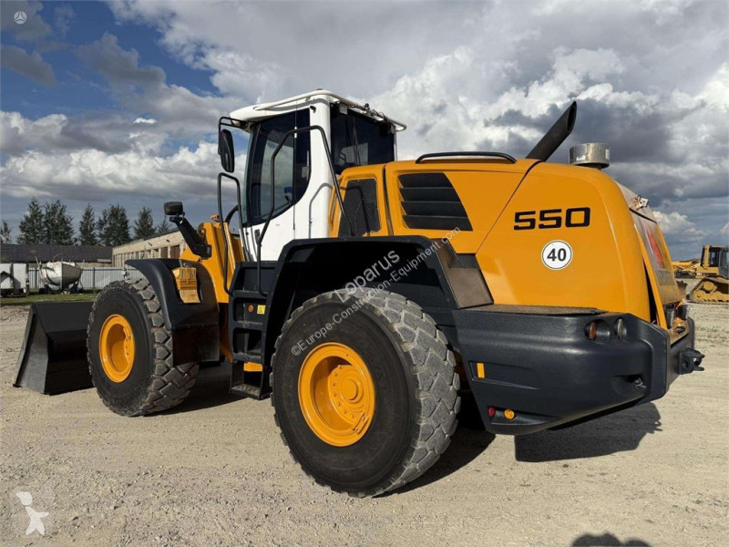 Pá carregadora Liebherr quick coupler