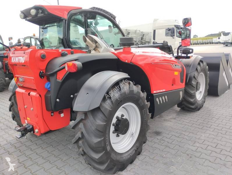 رافعة شوكية تلسكوبية Manitou MLT 737-130 PS +...