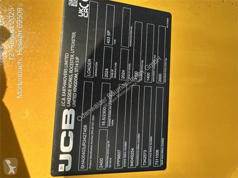 Shovel JCB 403