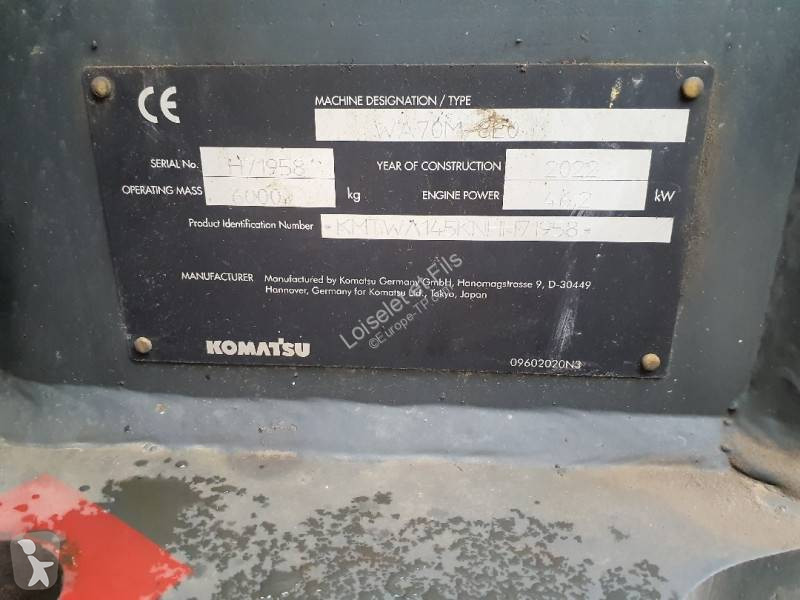 Nakladač Komatsu WA70M-8EO