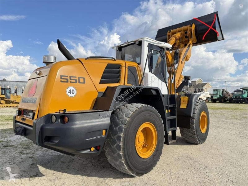 Фронтальный погрузчик Liebherr quick coupler