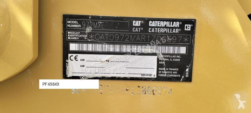 Nakladač Caterpillar 972M XE(0697)