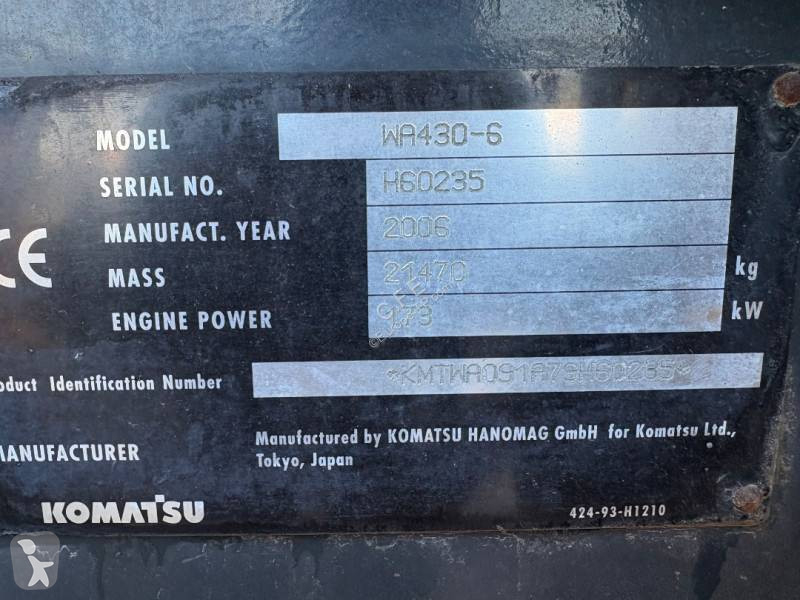 Chargeuse Komatsu