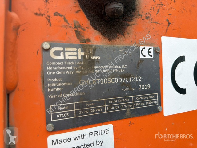 Lastare Gehl  RT105