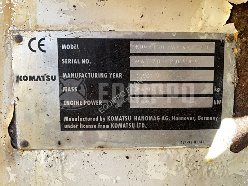 مُحمّلة Komatsu WA470-3H