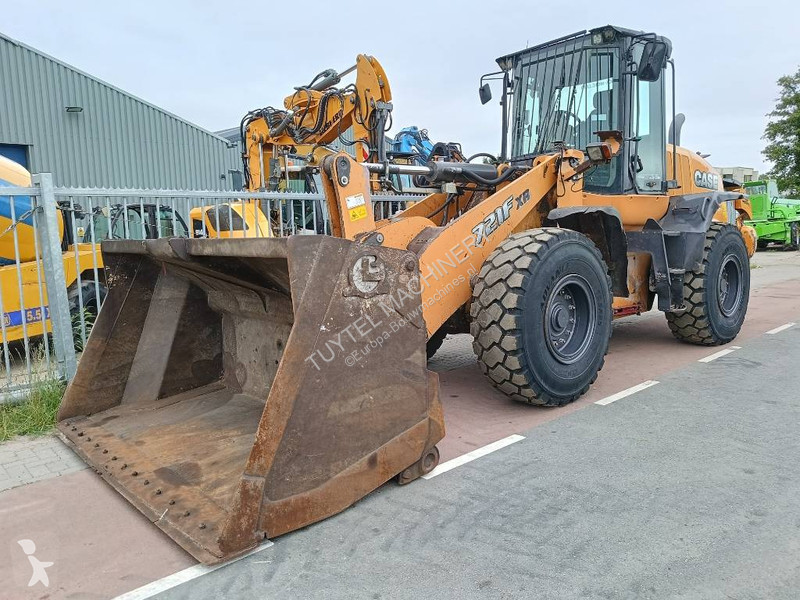 Læssemaskine Case shovel wiellader loader airco