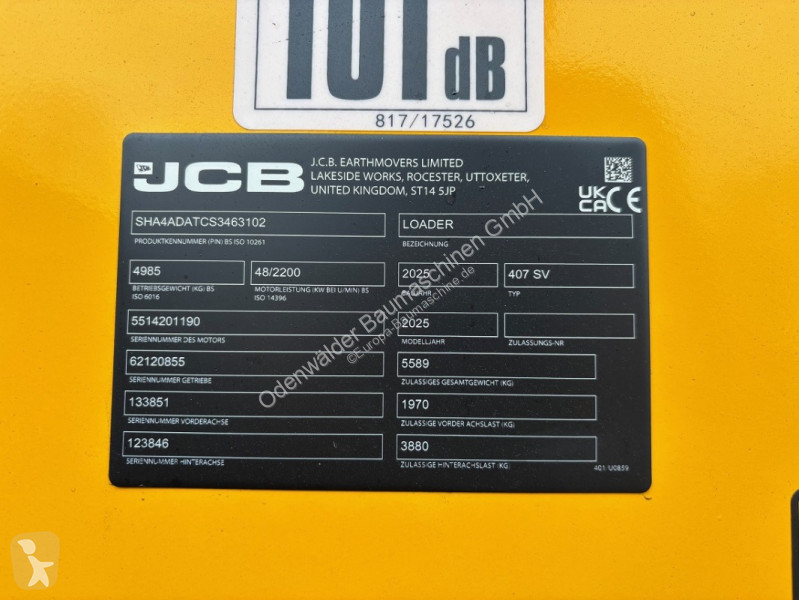 Læssemaskine JCB