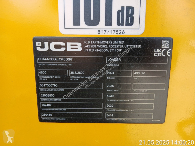 Læssemaskine JCB