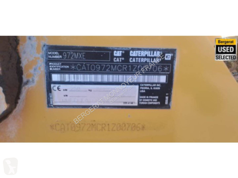 Chargeuse Caterpillar 972M XE
