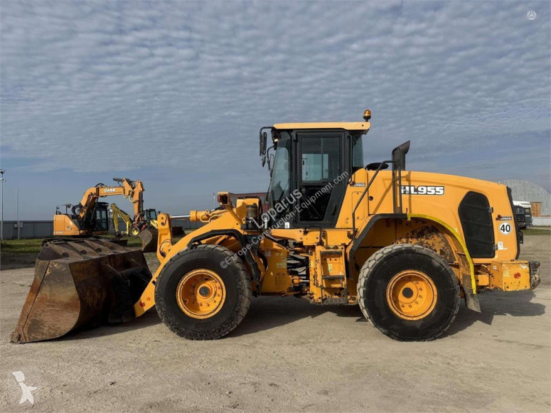 Chargeuse Hyundai HL 955 , quick coupler , 3m3