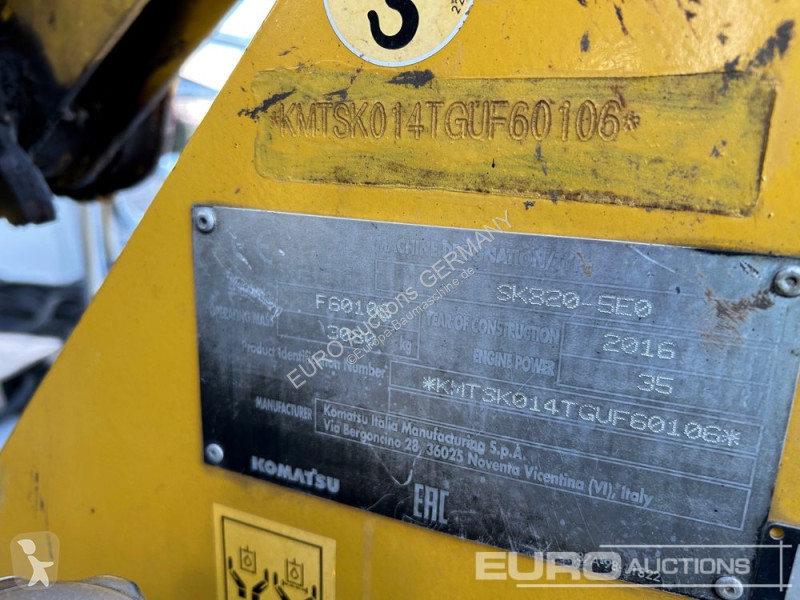 Товарач Komatsu SK820-5E0