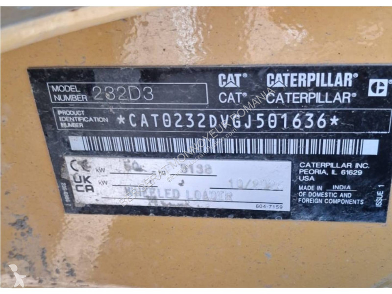 مُحمّلة Caterpillar 232D3
