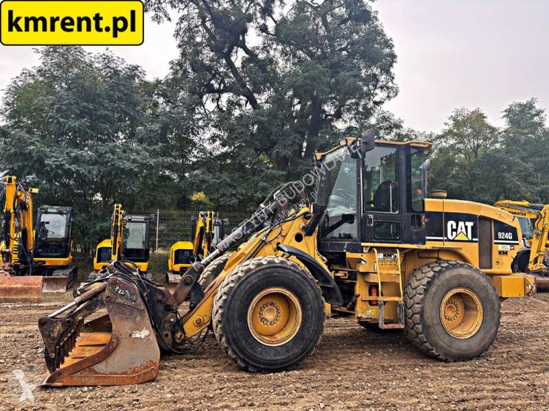 مُحمّلة Caterpillar 924 G ŁADOWARKA KOŁOWA...