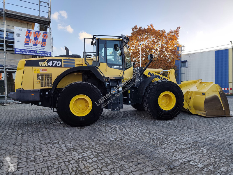 Pá carregadora Komatsu 4708