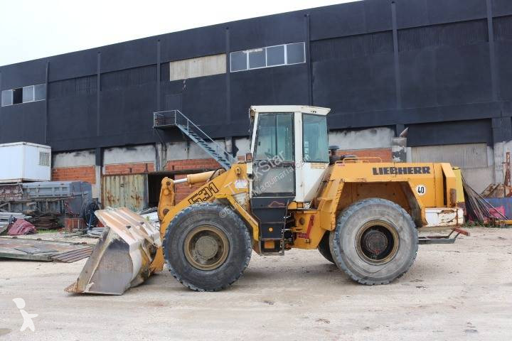 Pá carregadora Liebherr Engine problem