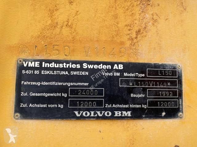 Læssemaskine Volvo