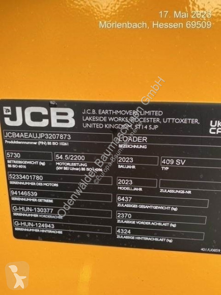 Shovel JCB 409
