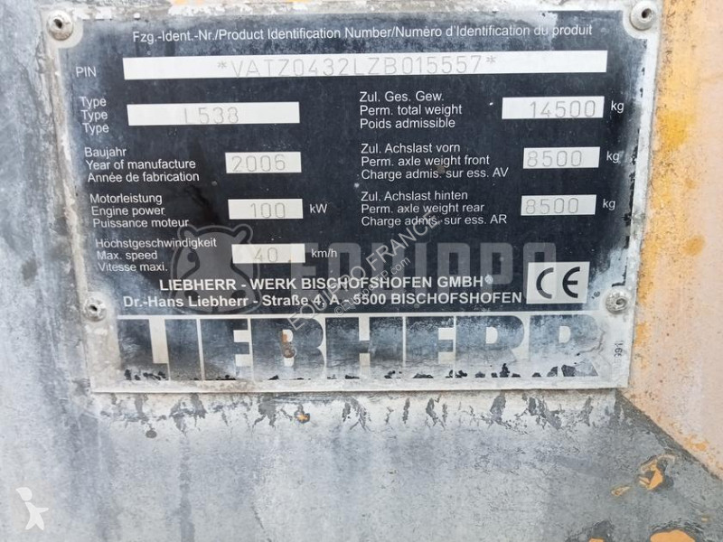 Incarcator Liebherr