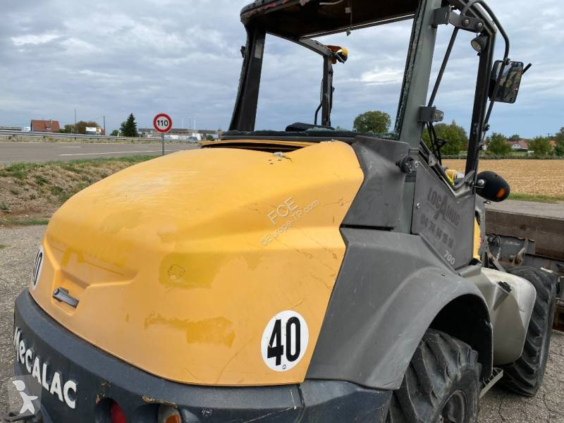 Pala cargadora Mecalac AHLMANN AS 700 / 40Km/h...