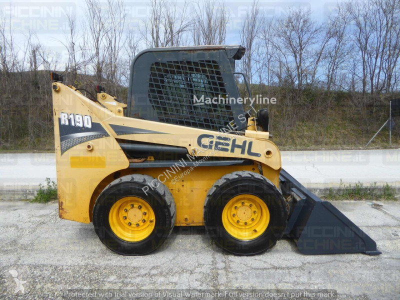 Pá carregadora Gehl R190 HF