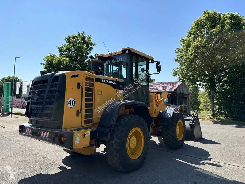 Læssemaskine Hyundai HL730-9A 4X4 Radlader...