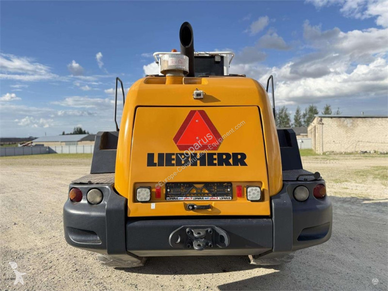 Pá carregadora Liebherr quick coupler