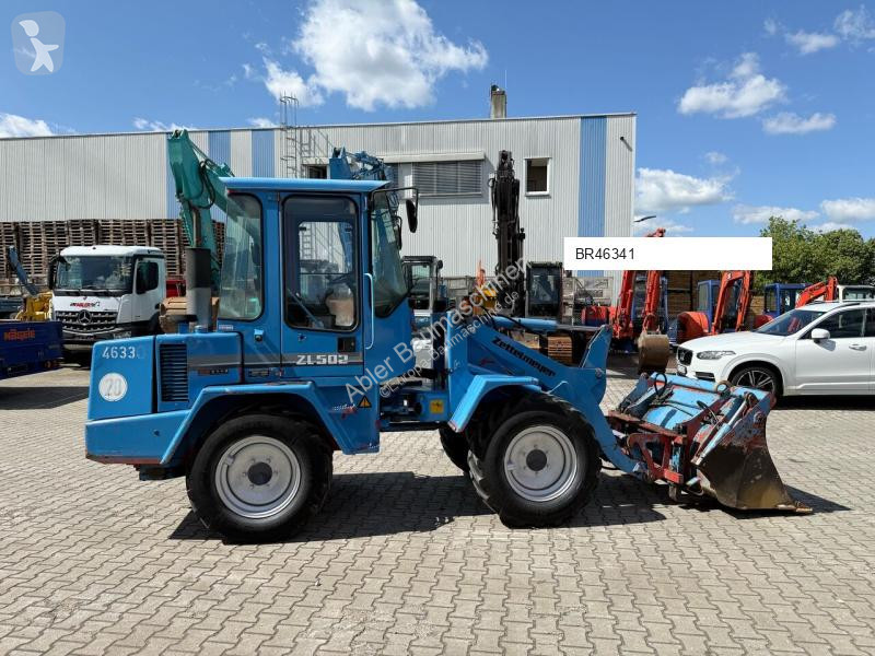 Shovel Zettelmeyer ZL502 Radlader Gabel...