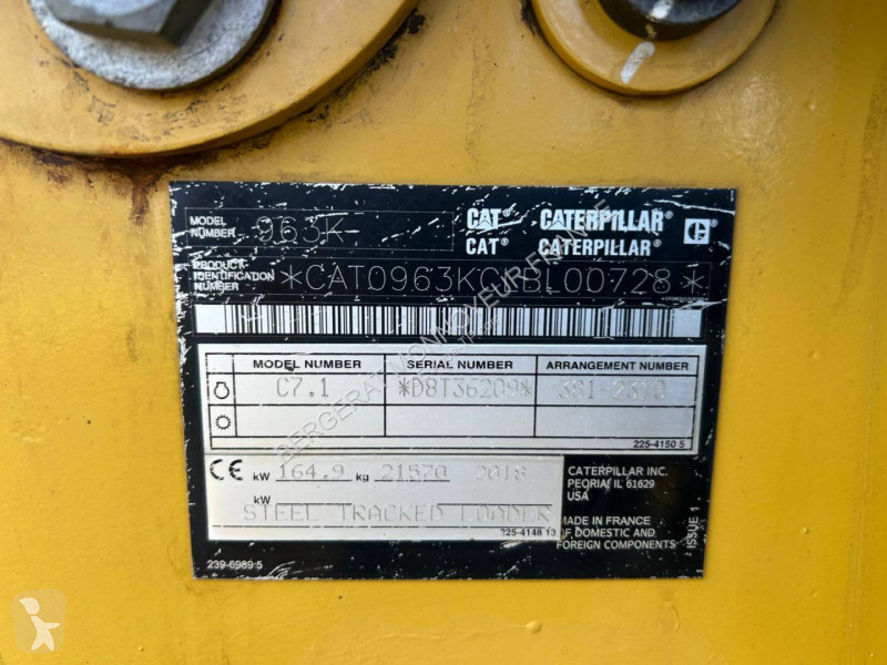 مُحمّلة Caterpillar 963K
