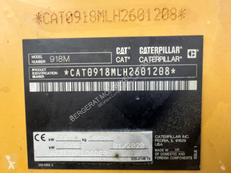 Incarcator Caterpillar 918M