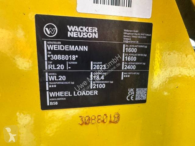 Nakladač Wacker Neuson WL 20