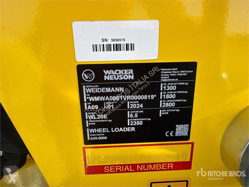 Навантажувач Wacker Neuson WL20e (A09-01)