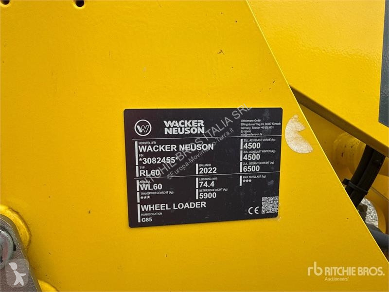 Wacker Neuson WL60 loader