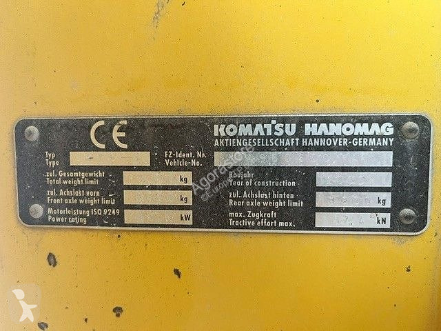 Lastare Komatsu 753