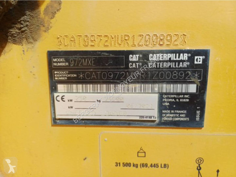 Товарач Caterpillar 972M XE