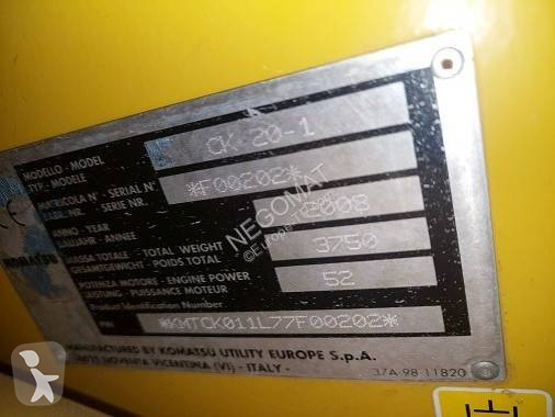 Товарач Komatsu Chargeuse à chenilles