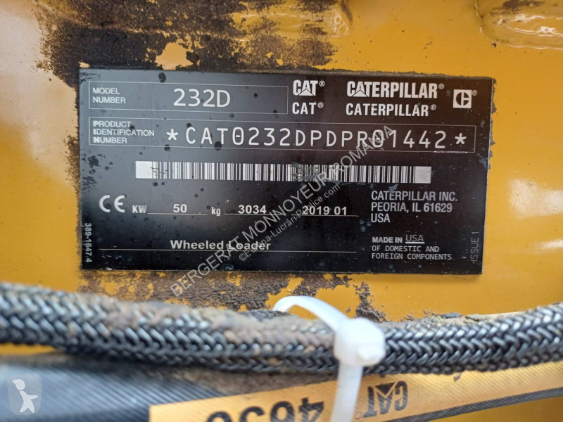مُحمّلة Caterpillar 232D