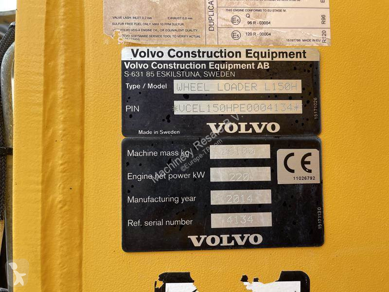 Nakladač Volvo 150 H