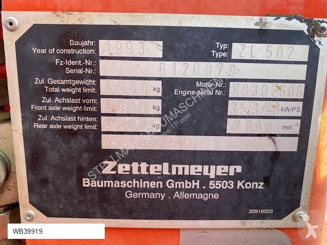 Shovel Zettelmeyer ZL 502