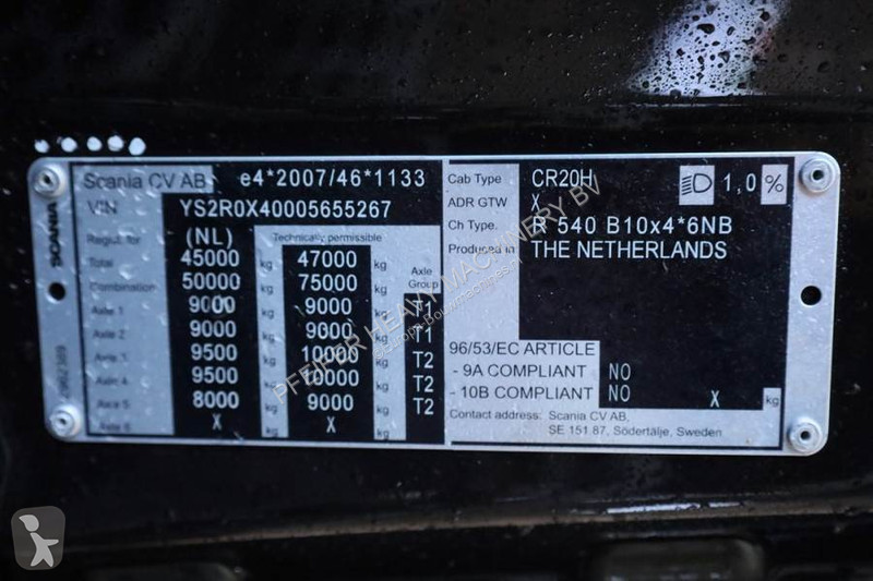 Trekker Scania 540 B10x4 With COMACH 150tm...