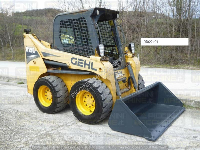 Pá carregadora Gehl R190 HF