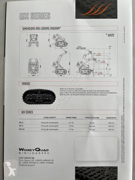 Chargeuse Worky Quad WX ECO