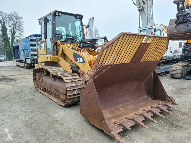 Shovel Caterpillar crawler loader tracked...