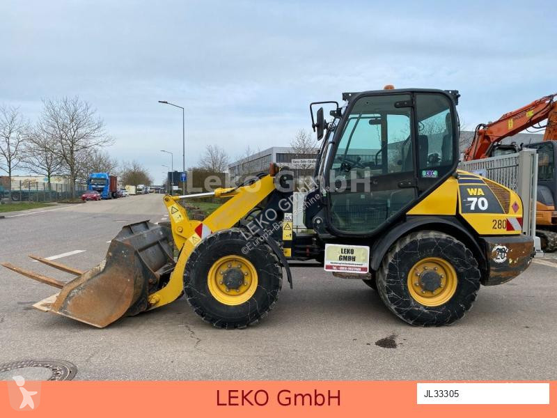 Shovel Komatsu WA70-6 Schnellwechsler
