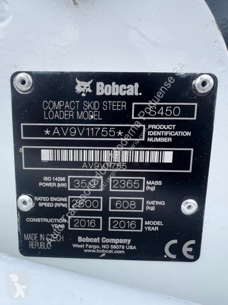 Pá carregadora Bobcat  S 450
