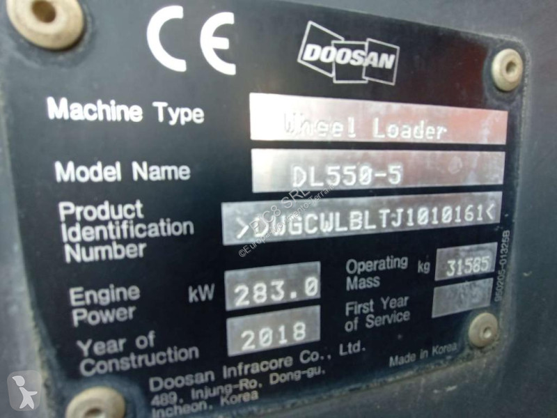 Nakladač Doosan DL550-5