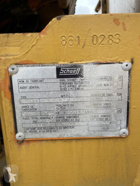 Nakladač Schaeff  SJK 861