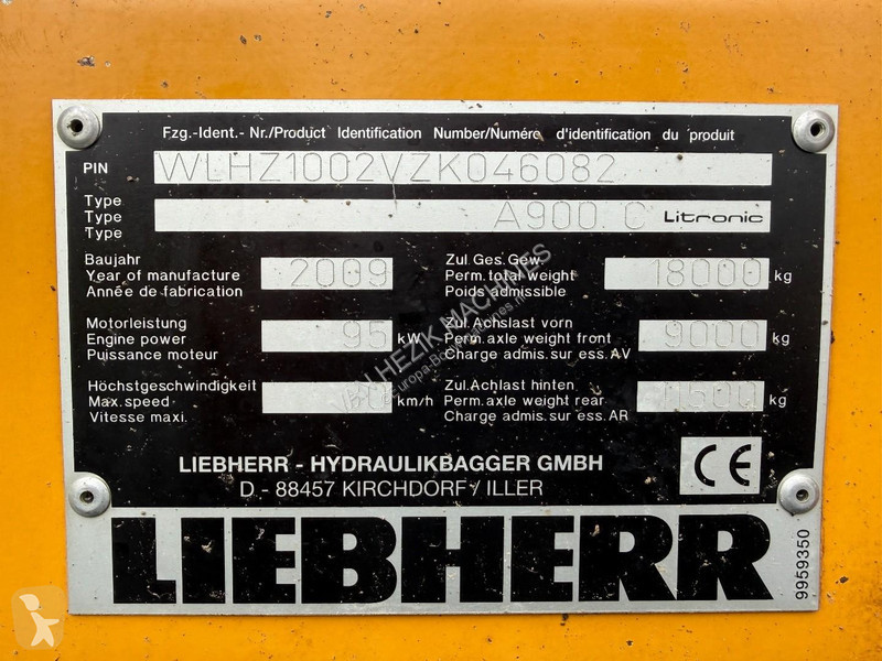جرافة Liebherr A900C Mobile crane